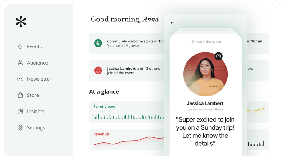 Interface mockup Interface mockup